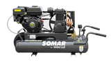 SOMAR SCHULZ GAS AIR COMPRESSOR - 5.5HP 140PSI 8GAL TWIN TANK-PORTABLE MSL-15MAX - 941.8033-0