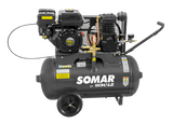 SOMAR SCHULZ GAS AIR COMPRESSOR - 5.5HP 140PSI 20GAL HORIZ-PORTABLE MSL-15MAX - 941.8034-0