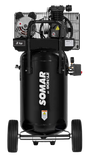 SOMAR SCHULZ AIR COMPRESSOR - 2HP 1PH 110V 145PSI 24GAL PORTABLE - 941.8035-0