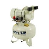 SCHULZ AIR COMPRESSOR OIL LESS - 1HP SINGLE PHASE - 8 GALLON TANK - 110 VOLTS - 931.1208-0