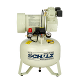 SCHULZ AIR COMPRESSOR OIL LESS - 1HP SINGLE PHASE - 8 GALLON TANK - 110 VOLTS - 931.1208-0