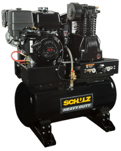 SCHULZ AIR COMPRESSOR - 13HP HONDA GX390 - GAS DRIVE - 1330HL30X-G