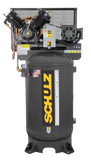 SCHULZ AIR COMPRESSOR - 7.5HP SINGLE PHASE - 80 GALLON TANK - 30CFM - 175 PSI 932.9341-0