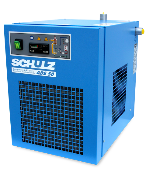 SCHULZ REFRIGERATED AIR COMPRESSOR DRYER - 50 CFM (50-63 CFM) - ADS50